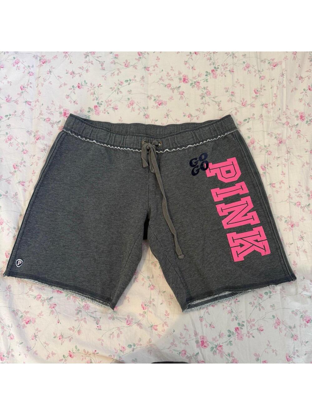 Y2K PINK Victoria’s Secret Dad shorts